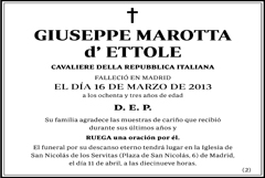 Giuseppe Marotta d´ Ettole